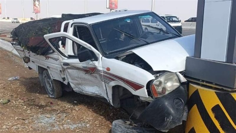  حادث تصادم بطريق
