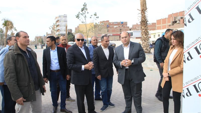 محافظ الجيزة في جولة
