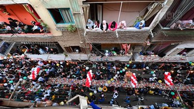 مائدة إفطار المطرية كاملة العدد للسنة العاشرة (صور) 