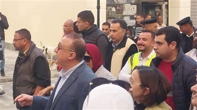 محافظ الإسكندرية يتابع معدلات تنفيذ المرحلتين الأولى والثانية لأعمال مشروع تطوير شارع النبي دانيال