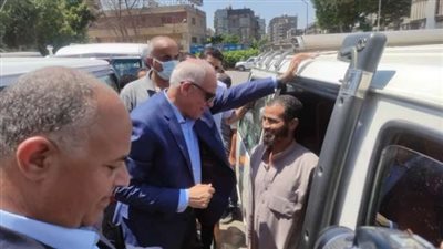 محافظ الجيزة يتابع سير تعريفة الركوب ويشدد على عقاب المخالفين