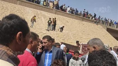 تفاصيل إصابة 20 عامل إثر سقوط سيارة من أعلى كوبري ببني سويف (صور) 