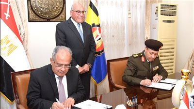 الكلية الفنية العسكرية توقع بروتوكولى تعاون مع 