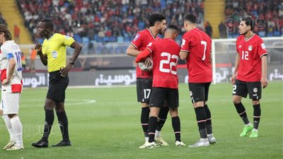 رامي ربيعة يتقدم بهدف منتخب مصر الأول في شباك كرواتيا (صور)