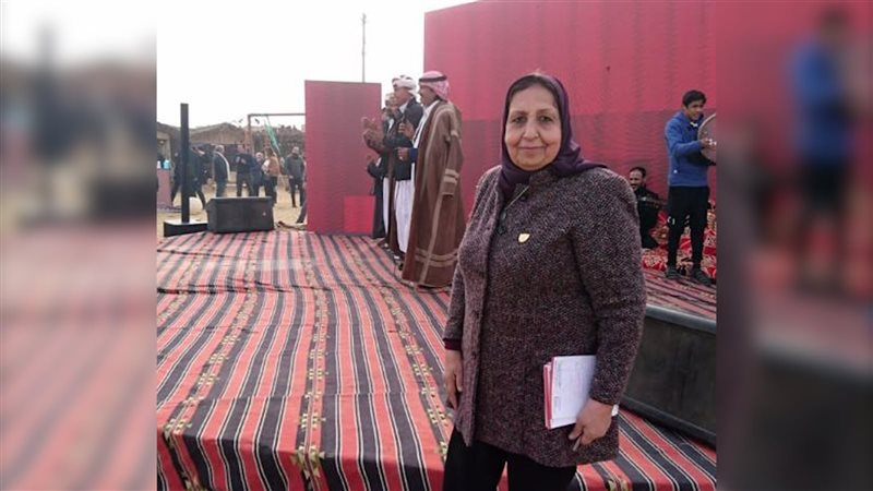 الزميلة ثناء الكراس