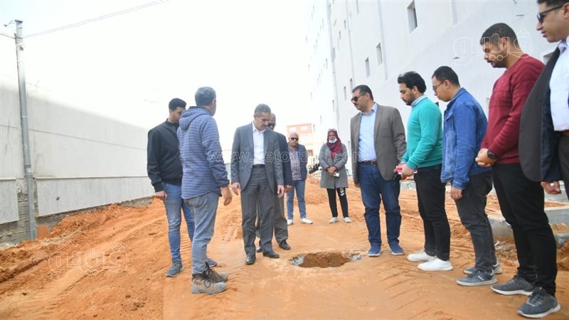 محافظ الغربية يتابع