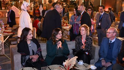 وزيرة الهجرة تشارك بحفل الإفطار السنوي للوكالة الألمانية للتعاون الدولي بالقاهرة 