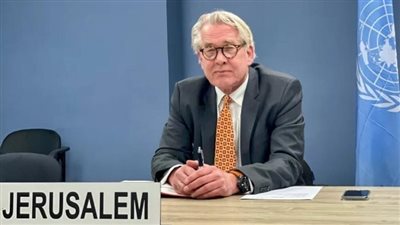 تقرير مرعب لمنسق الأمم المتحدة للسلام حول العدوان على غزة