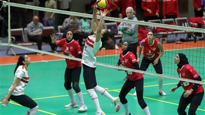 الكرة الطائرة، الأهلي مع سبورتنج والزمالك يواجه سموحة في قبل نهائي دوري السيدات 