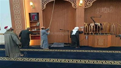 حملات نظافة مكثفة بمساجد الشرقية (صور)
