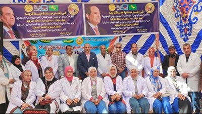 حصاد قافلة بيطري الشرقية بقرية شبرا النخلة