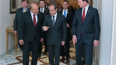 السيسي يؤكد لوفد الكونجرس رؤية مصر بشأن أهمية السلام والتنمية في تجفيف منابع الإرهاب والتطرف