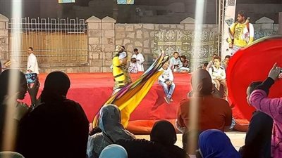 ختام فعاليات ليالي رمضان الثقافية والفنية بساحة أبوالحجاج الأقصري