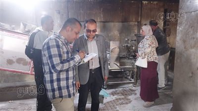 تحرير 54 محضرا ضد المخابز والمحال التجارية المخالفة في كفر الشيخ