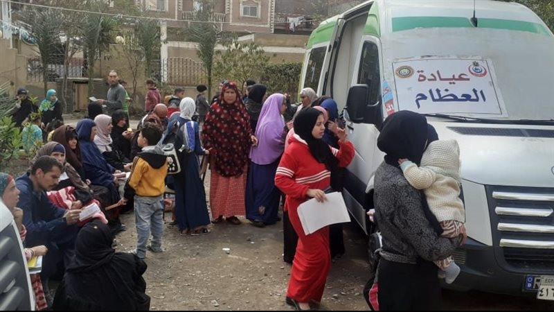 قافلة طبية بالدقهلية،
