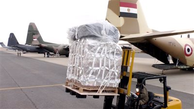 مصر تواصل أعمال الإسقاط الجوي اليومي للمساعدات الإغاثية على شمال غزة (فيديو)