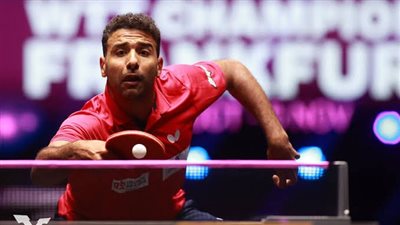 عمر عصر يتأهل لدور الـ32 في تنس الطاولة بأولمبياد باريس