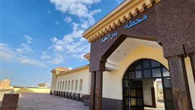 تحفة معمارية، محطة بئر العبد تستعد لاستقبال الركاب بعد انتهاء أعمال التطوير (صور)