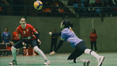 الكرة الطائرة، فوز الأهلي على سبورتنج في نهائيات دوري السيدات