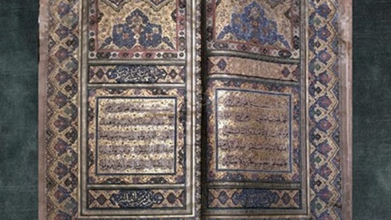 القطع الأثرية المعروضة
