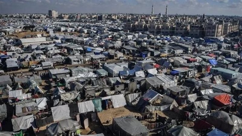 مدينة رفح المكتظة