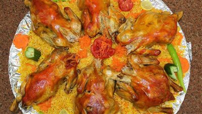 طريقة عمل الأرز المبهر بالدجاج المشوى