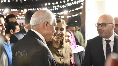 وزيرة الثقافة ومحافظ الجيزة يفتتحان معرض فيصل الرمضاني للكتاب (صور)