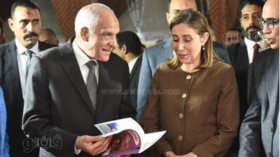 شاهد افتتاح محافظ الجيزة لمعرض فيصل الرمضاني في دورته الـ 12 للكتاب