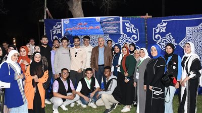 رئيس جامعة القناة يشهد حفل إفطار طلاب من أجل مصر (صور) 