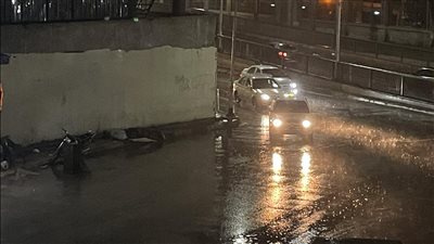 قبل السحور، أمطار غزيرة ورعد وبرق ورياح شديدة تضرب محافظة الجيزة (فيديو وصور)