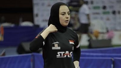 أولمبياد باريس، تأهل دينا مشرف لدور الـ 32 في تنس الطاولة