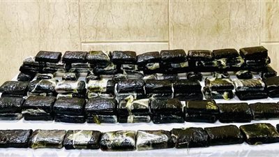 ضبط 6 عناصر إجرامية بحوزتهم كميات من الحشيش والشابو بـ4.1 مليون جنيه 
