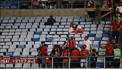 دوري أبطال أفريقيا، تواجد جماهير الأهلي في مدرجات ملعب سيمبا