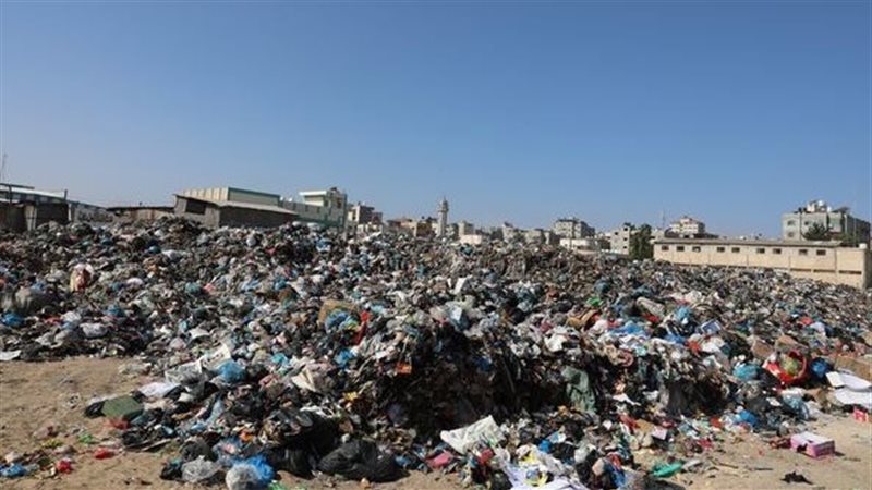 نفايات غزة، فيتو