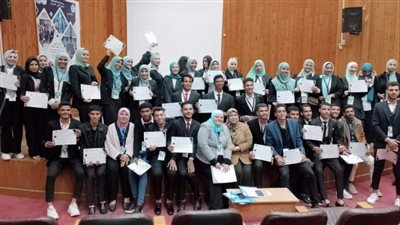 المعهد الفني للتمريض بجامعة القناة يعقد مؤتمره الطلابي السادس (صور)