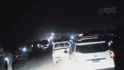 إصابة 10 أشخاص في تصادم سيارة ميكروباص بكارو في الوادي الجديد 