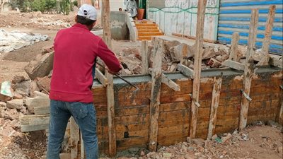 إزالة مخالفات بناء وتعديات على الأراضي الزراعية بمراكز الدقهلية (صور) 