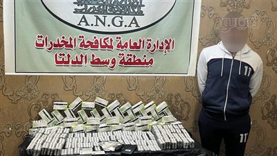  بمليون جنيه، سقوط عنصر إجرامى بحوزته 10 آلاف قرص ترامادول في القليوبية 