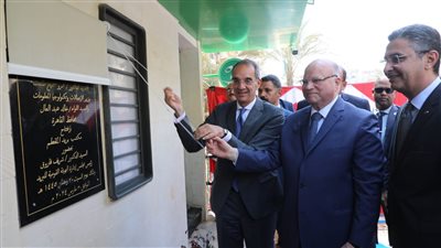 افتتاح أعمال تطوير مكتبي بريد المقطم والأميرية