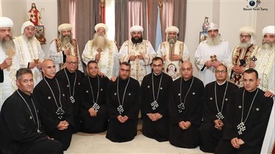 إيبارشية البحر الأحمر تحتفل برسامة 9 كهنة جدد و7 قمامصة