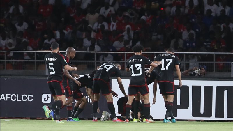 الاهلي وسيمبا التنزاني،