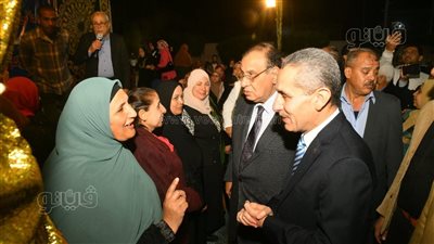 محافظ الغربية يفتتح حديقة الطفل ويكرم الأمهات المثاليات بمركز شباب كفر الزيات