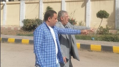 وكيل صحة الدقهلية يتفقد مستشفى صدر المنصورة لمتابعة أعمال التطوير 