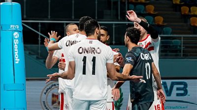 تأهل الأهلي والزمالك لنهائي دوري الطائرة رجال