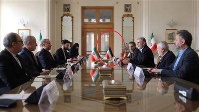 اختلاط ألوان، إيران تخطئ بعلم فلسطين أثناء زيارة وفد لحركة الجهاد (صور)