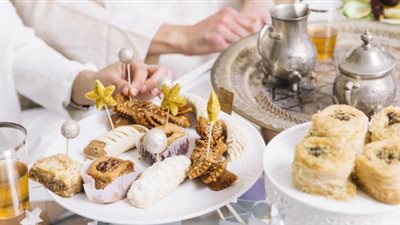 حلويات بالمكسرات والعجوة، نصائح القومي للبحوث للتغذية السليمة في عيد الفطر