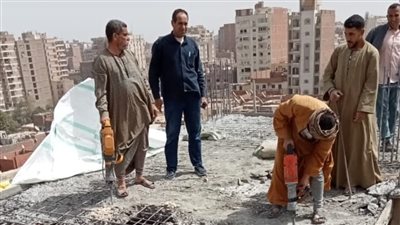  إزالة 8 حالات تعد على أراضي زراعية وبناء مخالف بمركزي أسيوط والفتح 