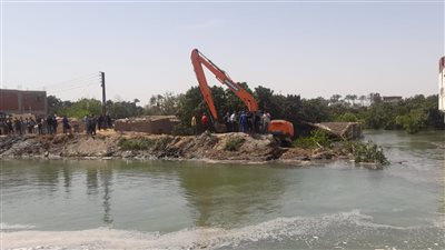 الري تكشف سبب انهيار جسر ترعة السويس في الإسماعيلية 