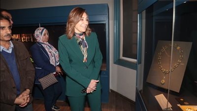 وزيرة الثقافة تتفقد التجهيزات النهائية لمركز إبداع متحف نجيب محفوظ تمهيدًا لافتتاحه