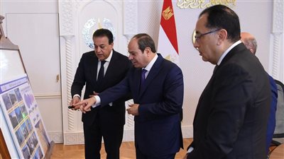 تفاصيل تطوير معهد ناصر ومدينة النيل الطبية، السيسي يوجه بتوفير احتياجات المشروعات القومية